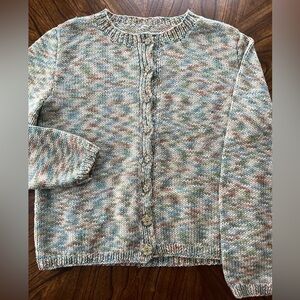 Multicolor Knit Women's Sweater